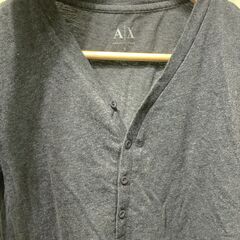 (美品) (Armani Exchange アルマーニ エクスチェンジ) -- グレーTシャツの画像