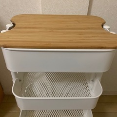 ロースコグ IKEA ワゴン キッチン の画像