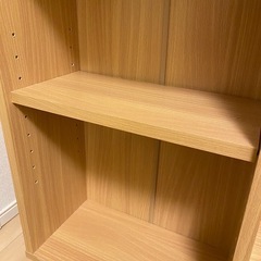 【受渡決定済み】キャスター付木製ラックの画像