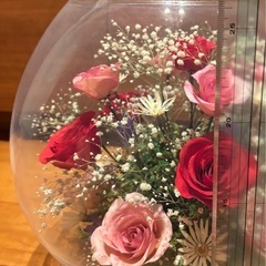 【ありがとうございました
】 プリザーブドフラワーの画像