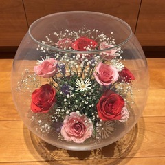 【ありがとうございました
】 プリザーブドフラワーの画像