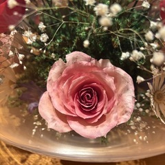 【ありがとうございました
】 プリザーブドフラワーの画像
