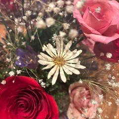 【ありがとうございました
】 プリザーブドフラワーの画像
