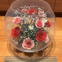 【ありがとうございました
】 プリザーブドフラワーの画像
