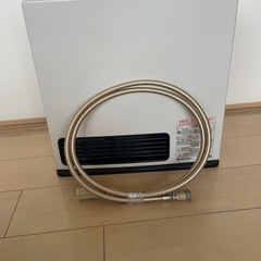 ガスファンヒーター 2mホース付きリンナイRC-U4001E2018年製