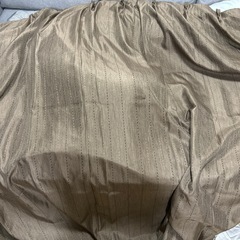カーテン　薄め　ブラウン　茶色　