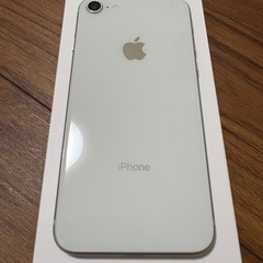 【美品】iPhone8 本体　ホワイト　64GB の画像