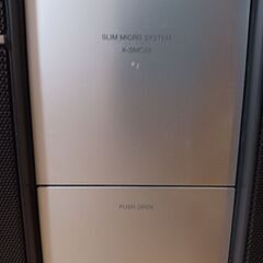 (ジャンク)パイオニア pioneer スタイリッシュCDミニコンポ X-SMC22-Sの画像