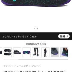⭐️最終値下げ⭐️UNDER ARMOUR プロジェクトロック６（トレーニング／Men）の画像