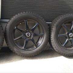 ②スタッドレスタイヤ　ダンロップ　215/55R17