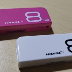 計16Gb! hidisc usbメモリ 8gbx2個　セット
