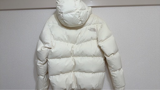 【韓国限定】The North Face フード付きダウンジャケット ホワイトレーベル