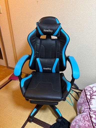 値下げ可能GTBoy ゲーミングチェア オットマン付き