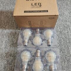 LED電球 6W E17口金 60W形 相当 昼白色 6個入の画像