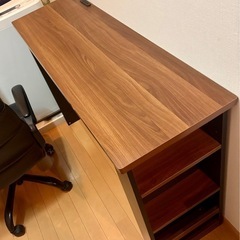 カウンターテーブル 収納付 コンセント付