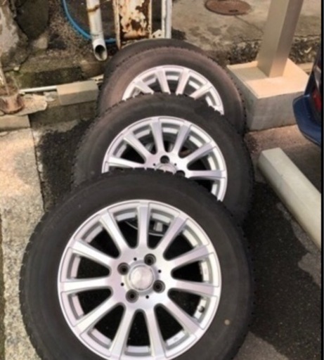 【スタッドレス】タイヤ4本＋ホイールセット