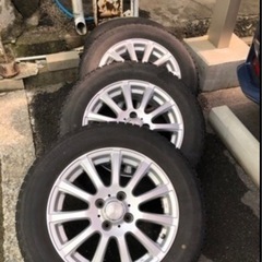 【スタッドレス】タイヤ4本＋ホイールセット