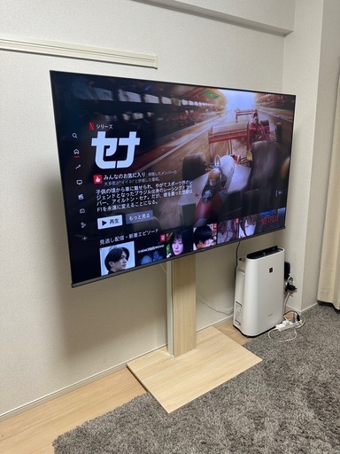 大型TV  65インチ   Hisense  テレビ掛け　美品 
