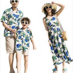 家族でアロハ上下セット　160cmの画像