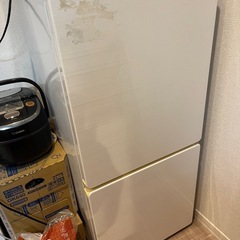 2ドア冷蔵庫　一人暮らし用　※一部傷あり