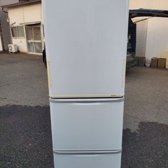 シャープ ノンフロン冷凍冷蔵庫 SJ-PW35X-W
