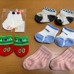 ベビー靴下　新生児の画像