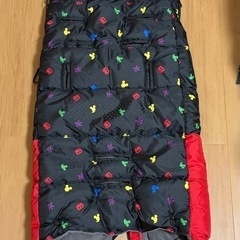 【箱有り・美品】ミッキーマウス ベビーカー用 フットマフの画像