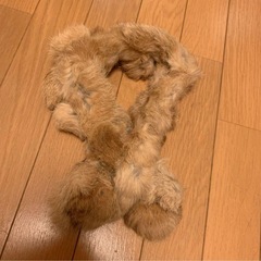 ラビットファー　マフラー