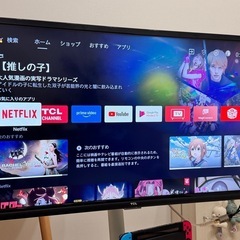 TCL32型テレビ　スマートテレビ