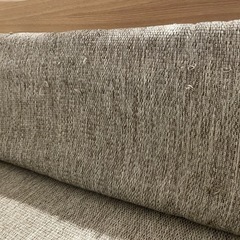ニトリ3人掛けソファーの画像