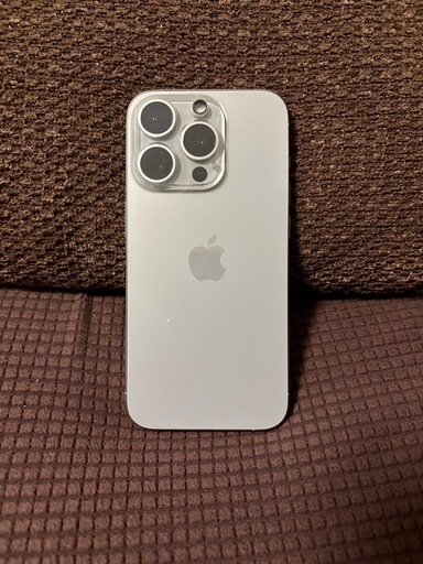 【超美品】iPhone 15pro 128GB ナチュラルチタニウム