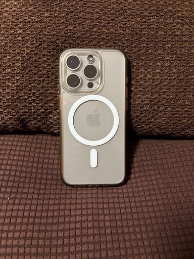 【超美品】iPhone 15pro 128GB ナチュラルチタニウム