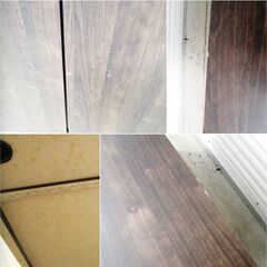 マルチキャビネット3列2段　ダークブラウン　カウンター　サイドボード　木製 木目調 チェスト ラック　リビングボード　オフィス家具