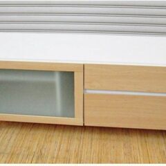 テレビ台　幅120㎝　ＡＶボード　ローボード　テレビラック　白家具　ホワイト　ナチュラル/ホワイトウォッシュ　木目調　キャスター付