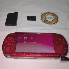 PSP３０００美品レッド