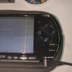 レトロゲーム機　PSP３０００良品ブラックの画像