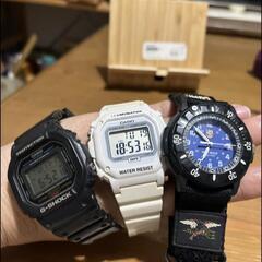 3本当セット時計　G-SHOCK