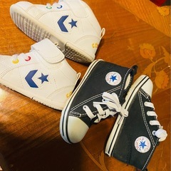 子供の靴、ベビー靴★コンバース14cm.13.5cm中古品の画像