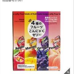 フルーツこんにゃくゼリー1600㌘ コストコ