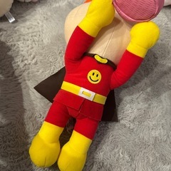アンパンマン　ぬいぐるみ　小物入れ付きの画像