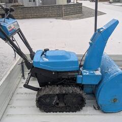 ヤマハ 除雪機 リッキー 560 5馬力  電動シューター セル付き  動作未確認の画像