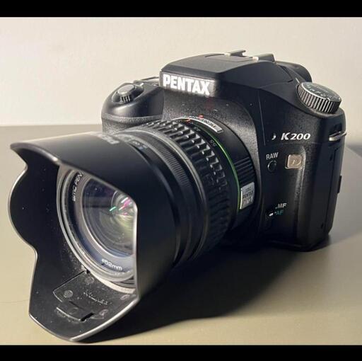 【12.13まで】K200D ペンタックス　デジタル一眼　レンズセット一式　箱・説明書・付属品アリ