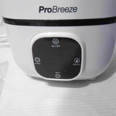 【配送出来ます】2023年購入 リモコン付き Pro Breeze 超音波式加湿器 3L 大容量 PB-11（近くなら配送も可能です。宅配もお問合せ下さい）の画像