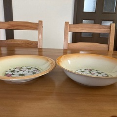 レトロ食器２枚セット（決まりました）の画像
