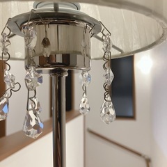 【高級】Panasonic SC427 LEDスタンド　手作りクリスタルランプ