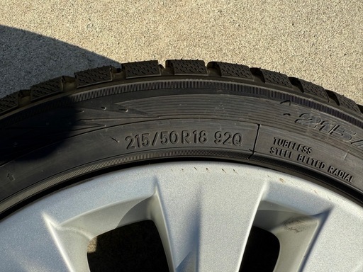 【決まりました】
215/59R18Toyoスタッドレスタイヤ　トヨタ純正ホイール付き4本セット