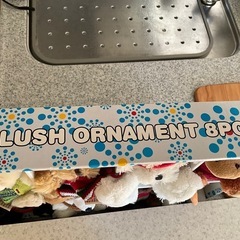 クリスマスオーナメント8個の画像