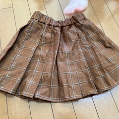 キッズ　子ども服（中古）120  キュロット　スカートの画像