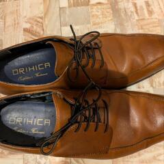 ORIHICA　スワールモカ本革靴の画像