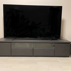 モダン　セラミック柄テレビ台　幅180cm